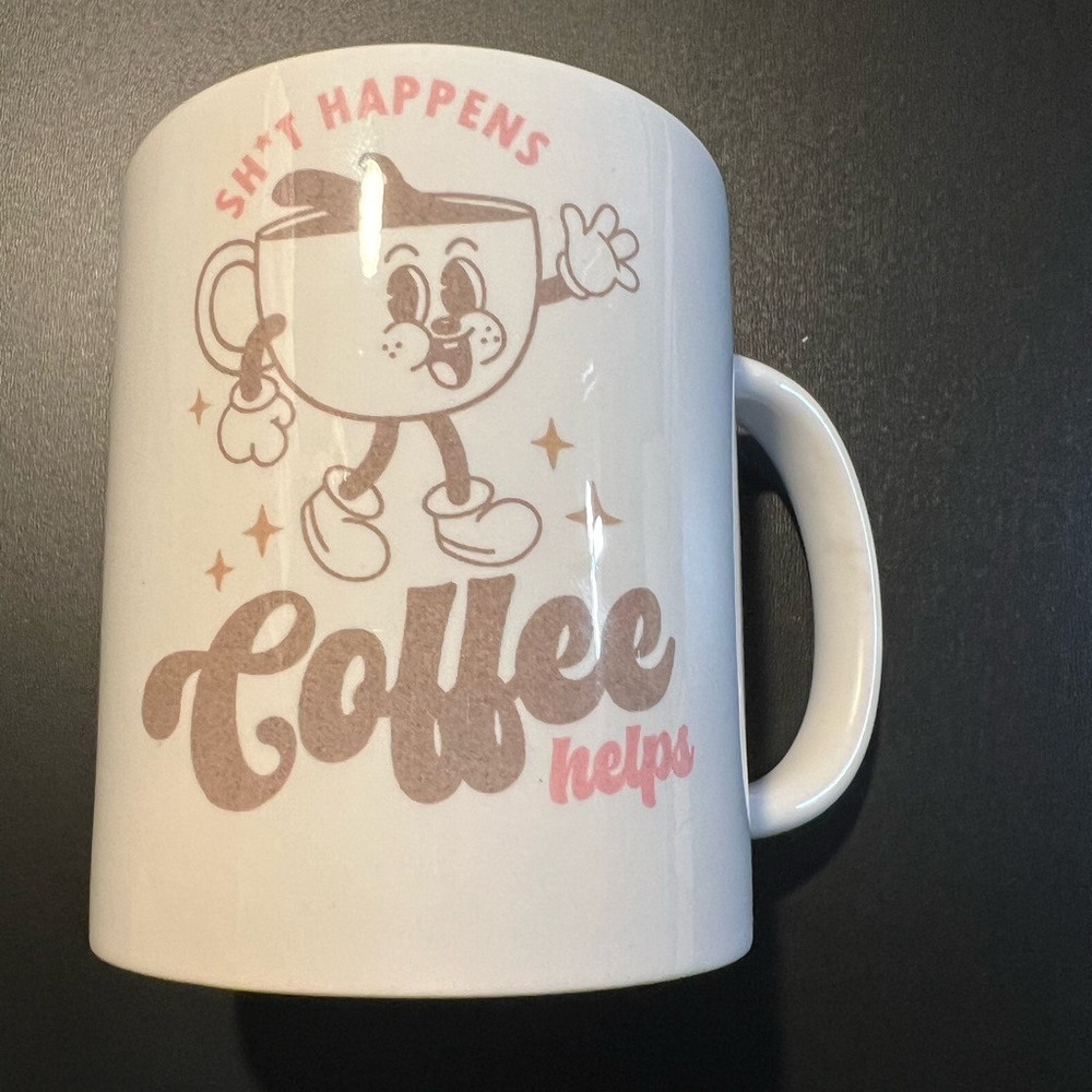 Sublimated coffee mug